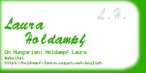 laura holdampf business card